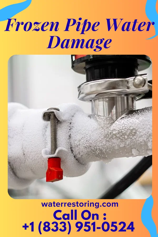 Frozen Pipe Water Damage in Townville, PA